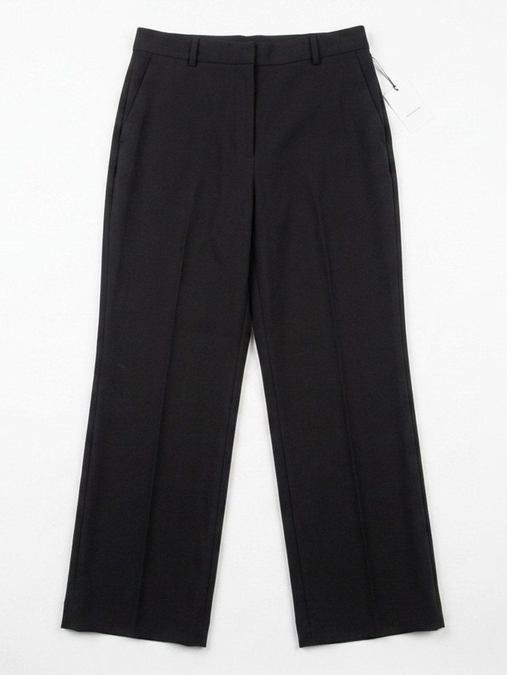 Worthington Black Tailored Straight-Leg Trousers